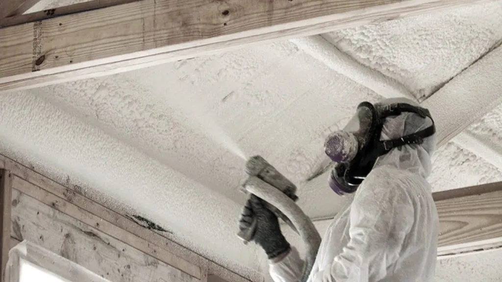Spray foam insulation 10